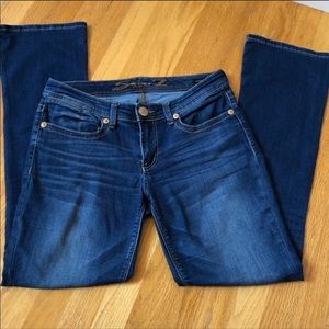 EUC Seven7 Rocker Slim Jeans Size 10